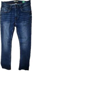 Free Planet Jeans Men's Size 28x30 Straight Medium Wash Demin